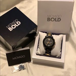 Woman’s Movado Bold watch. Authentic.